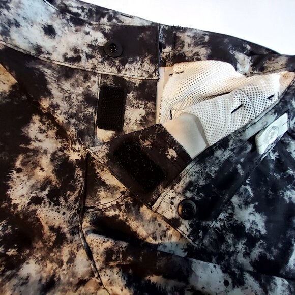 Art Class Boys Black & White Tie-Dye Shorts Size 10 Features Functional Pockets - Picture 8 of 9